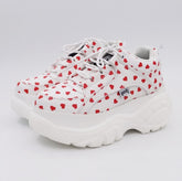 New platform shoes women's platform white shoes