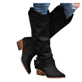 High boots, women's medium boots, Knights' boots