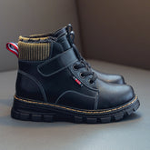 Little Boy's Cotton Shoes Korean Style Medium And Big Kids Boots