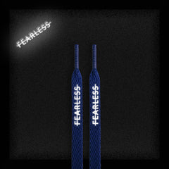 Black Reflective Color FEARLESS Laces