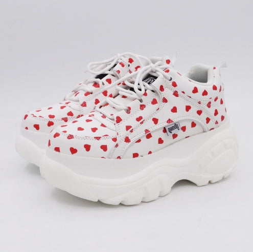 New platform shoes women's platform white shoes
