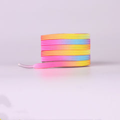 Rainbow flag camouflage free tie free stretch elastic lazy laces