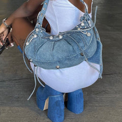 Thick Soled High-heeled Cowboy Boots