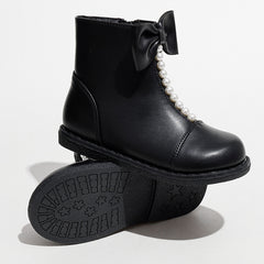 Girls Fashion New Side Zipper Kids Boots