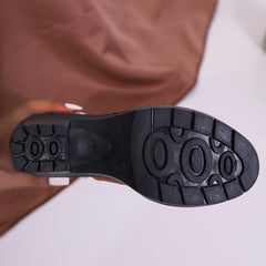 Plus Size Boots Rhinestone High-heeled Cotton Boots